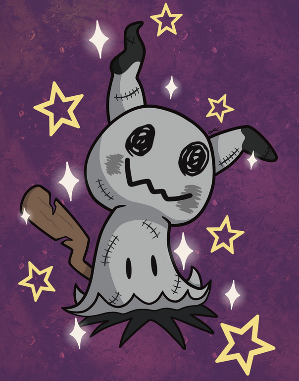 Shiny Mimikyu from ‘Pokemon’